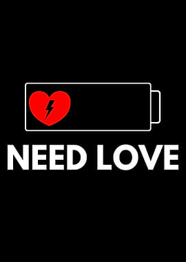 Need Love Battery Happy Valentine day