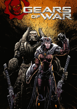 Gears of War Comic Art
