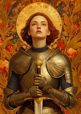 Joan of Arc - Maid of Orleans Portrait