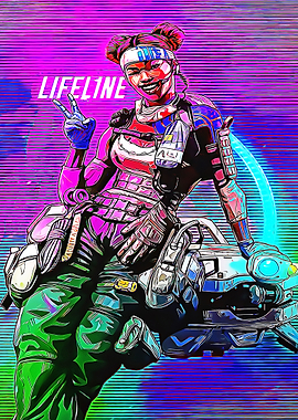 Lifeline Apex Legends Digital Art