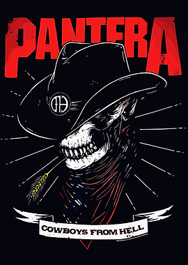 Pantera Cowboys From Hell Artwork