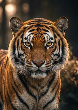 wild Tiger Portrait