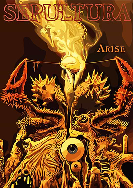 Sepultura Arise Album Cover Art