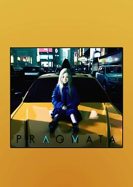 Pragmata Girl on Taxi