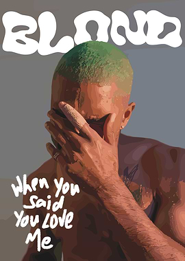 Frank Ocean Blond Album Cover Art