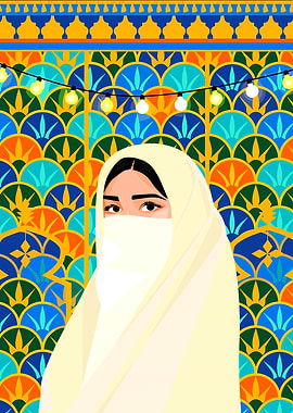 Moroccan Woman in Hijab