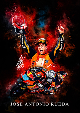 Jose Antonio Rueda Motorcycle Racing Champion