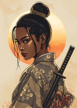 Lady of the Golden Katana