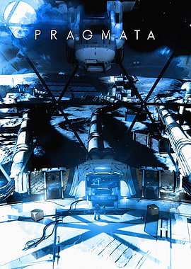 Pragmata Futuristic Lunar Base