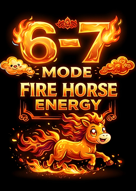 6-7 Chinese Year Mode Fire Horse Energy