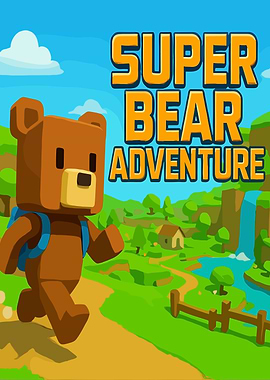 Super Bear Adventure Game Cover