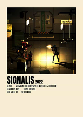 SIGNALIS 2022 Game Poster