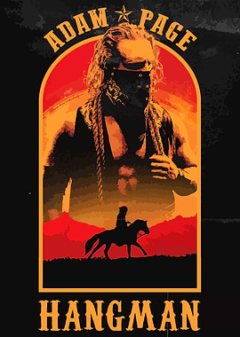 Adam Page Hangman Poster