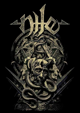 Dark Occult Symbolism with Snake nile