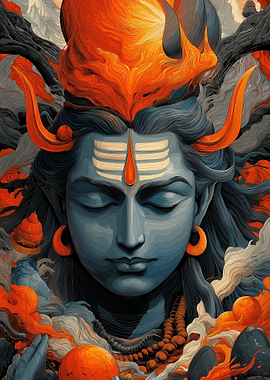 Lord Shiva Portrait