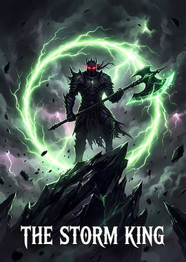 The Storm King Fantasy Art
