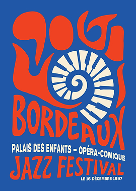 Bordeaux Jazz Festival 1997 Poster