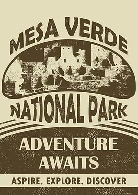 Mesa Verde National Park: Adventure Awaits Poster
