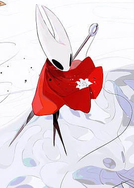 Hornet from Hollow Knight illustration