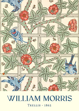 William Morris Trellis - 1862