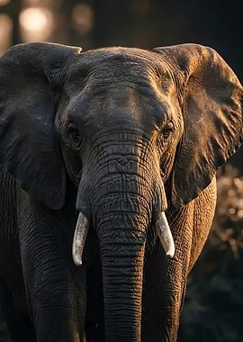 Elephant Portrait photography