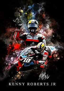 Kenny Roberts Jr. Motorcycle Racing