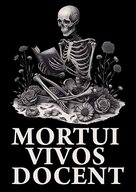 Mortui Vivos Docent Reading Skeleton