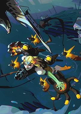 Hades Game Character Action Scene