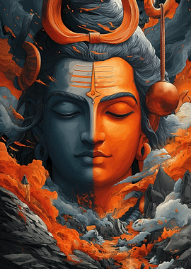 Lord Shiva Portrait