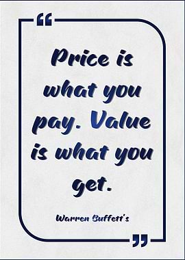 Warren Buffett's Quote on Price and Value