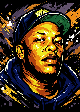 Dr. Dre Pop Art Portrait