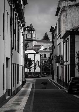 Street of São Miguel, Azores