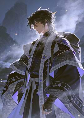 Anime Character in Traditional Outfit