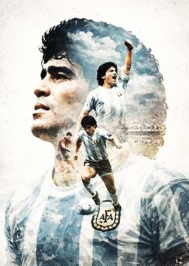 Diego Maradona Collage