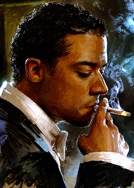 Interview with The Vampire Painting Portrait