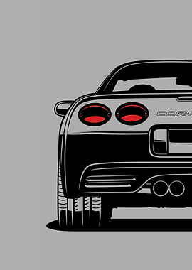 Corvette C5 - Minimalistic