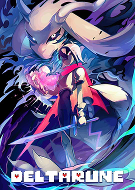 Deltarune Kris and Ralsei