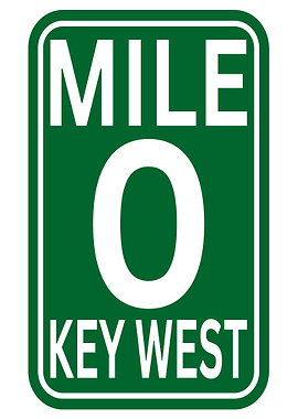 Key West Mile Marker Zero FL