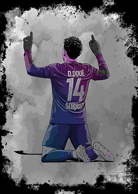 Soccer Player 14 Celebration Art