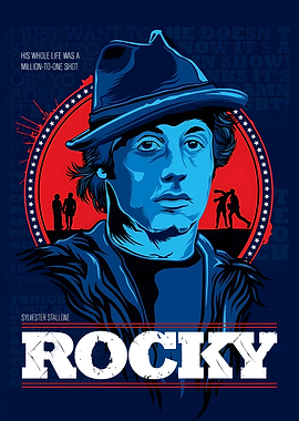 Rocky Movie Poster Art
