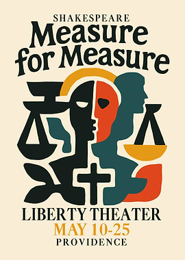 Shakespeare's Measure for Measure Poster