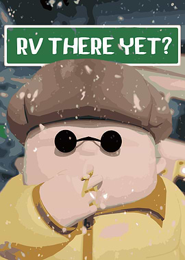 RV There Yet? Funny Travel Art