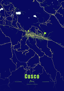 Cusco, Peru Map