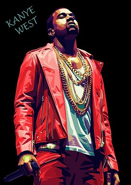 Kanye West Portrait