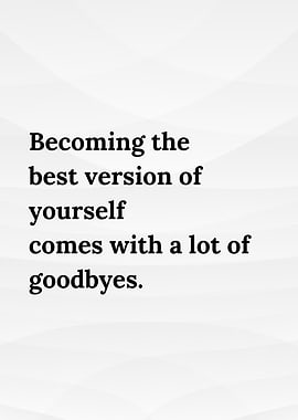 Inspirational Quote | Best version of yourself