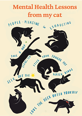 Mental Health Lessons from My Cat