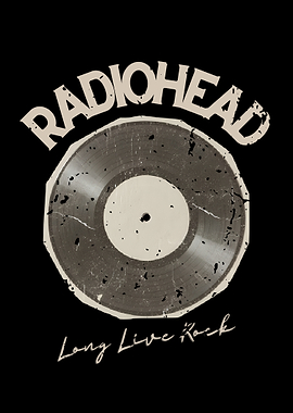 Radiohead Vinyl Record Art