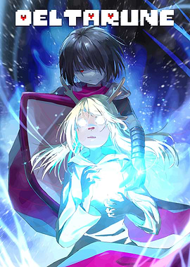 Deltarune: Kris and Noelle