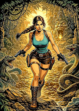 Lara Croft in Jungle Adventure