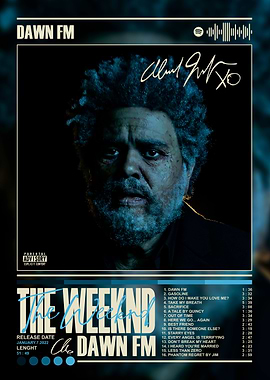 The Weeknd - Dawn FM Album Cover